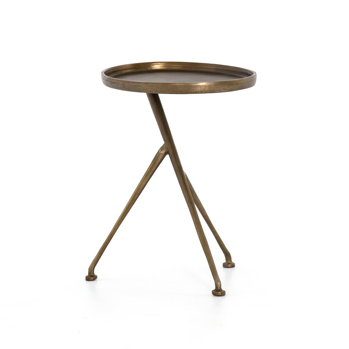 Schmidt Accent Table - Raw Brass