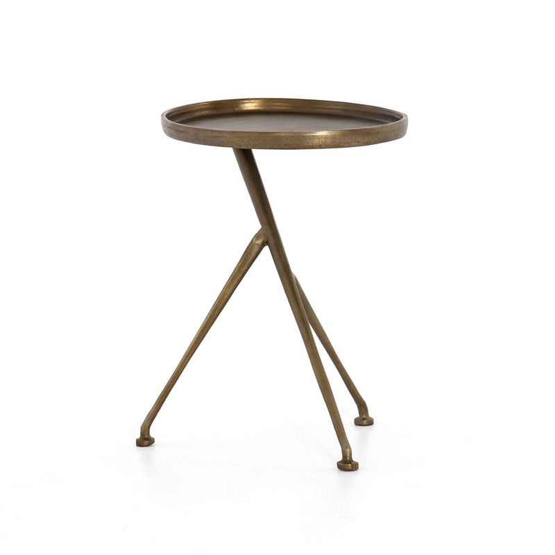 Schmidt Accent Table - Raw Brass