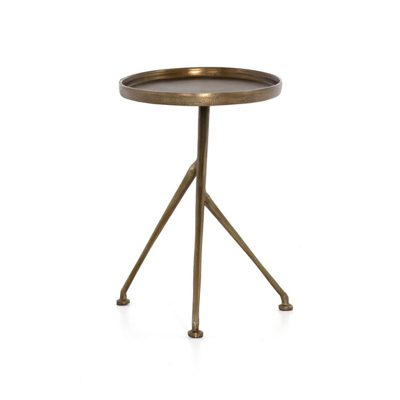 Schmidt Accent Table - Raw Brass