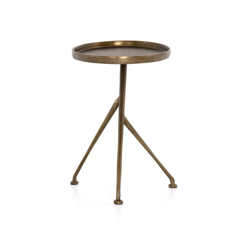 Schmidt Accent Table - Raw Brass