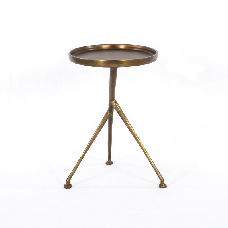 Schmidt Accent Table - Raw Brass