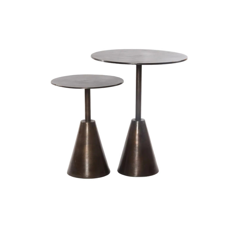 Frisco End Tables Set - Antique Rust