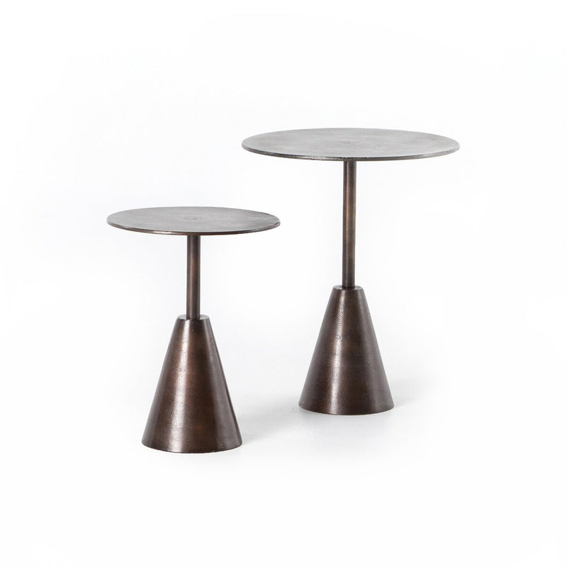 Frisco End Tables Set - Antique Rust