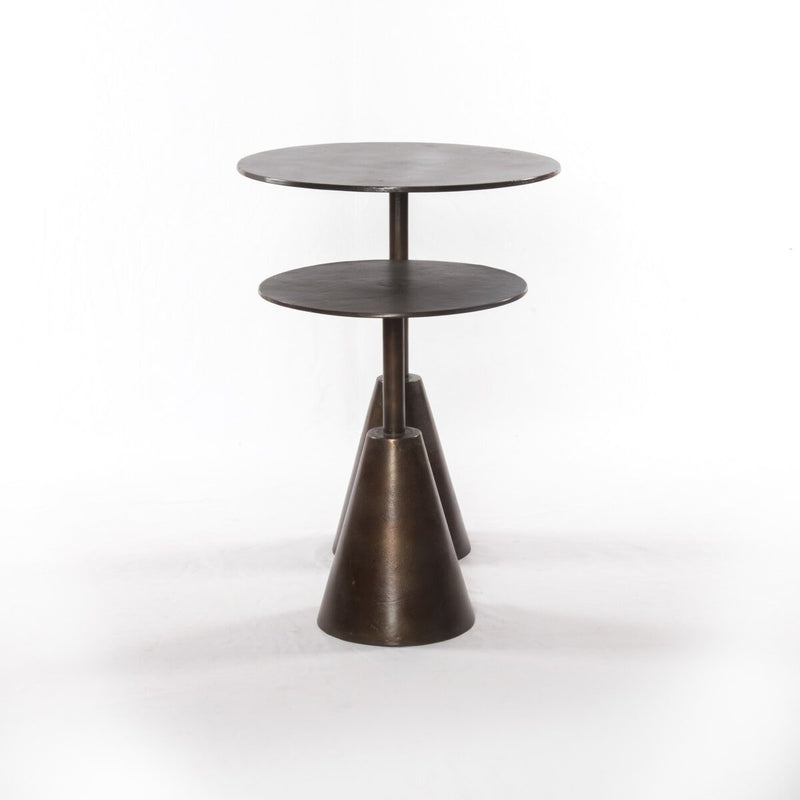 Frisco End Tables Set - Antique Rust