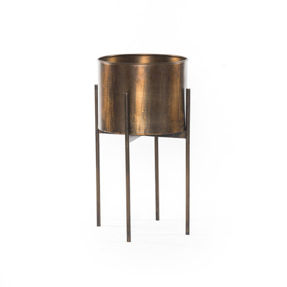 Jed Planter - Weathered Brass
