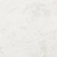 Naomi Marble End Table - Polished White Marble