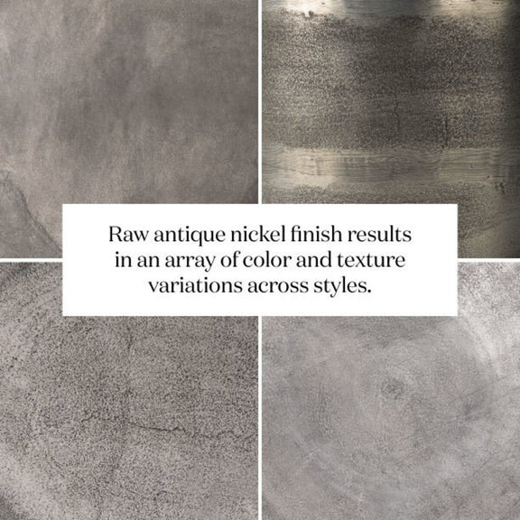 Simone Bar + Counter Table - Antique Nickel