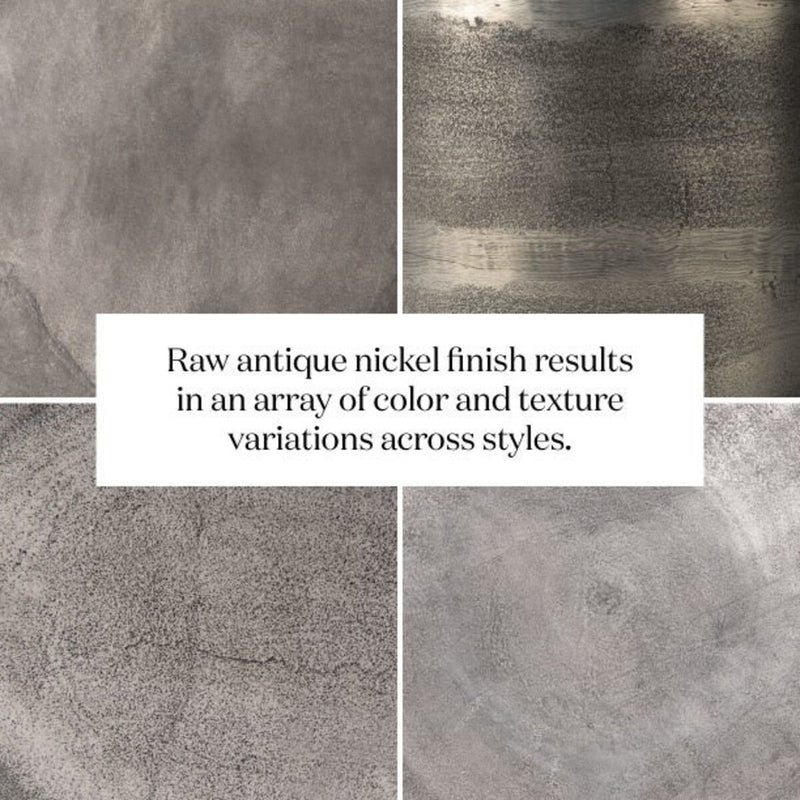 Simone Bar + Counter Table - Antique Nickel