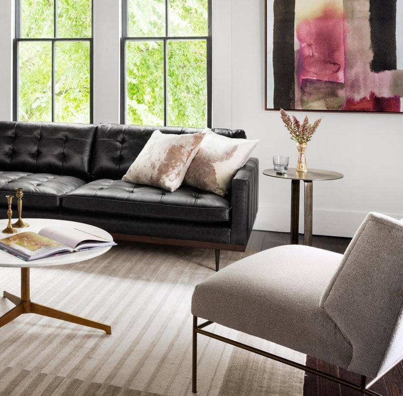 Douglas End Table - Aged Bronze