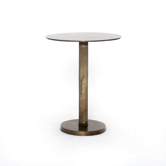 Douglas End Table - Aged Bronze