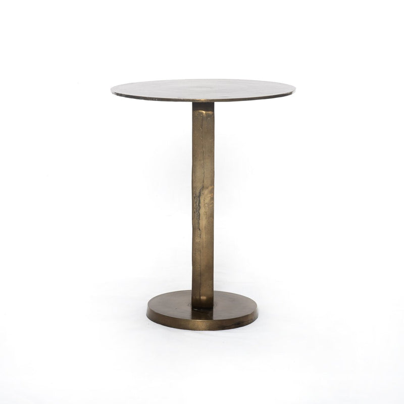Douglas End Table - Aged Bronze