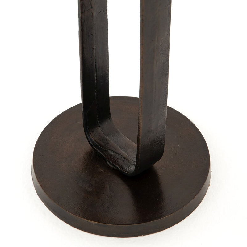 Douglas End Table - Antique Rust