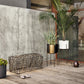 Zander Outdoor Bench - Aged Bronze