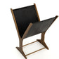 Feldman Magazine Rack - Rustic Brass