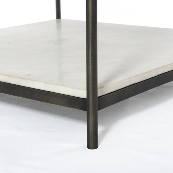 Felix Bunching Table - Polished White Marble