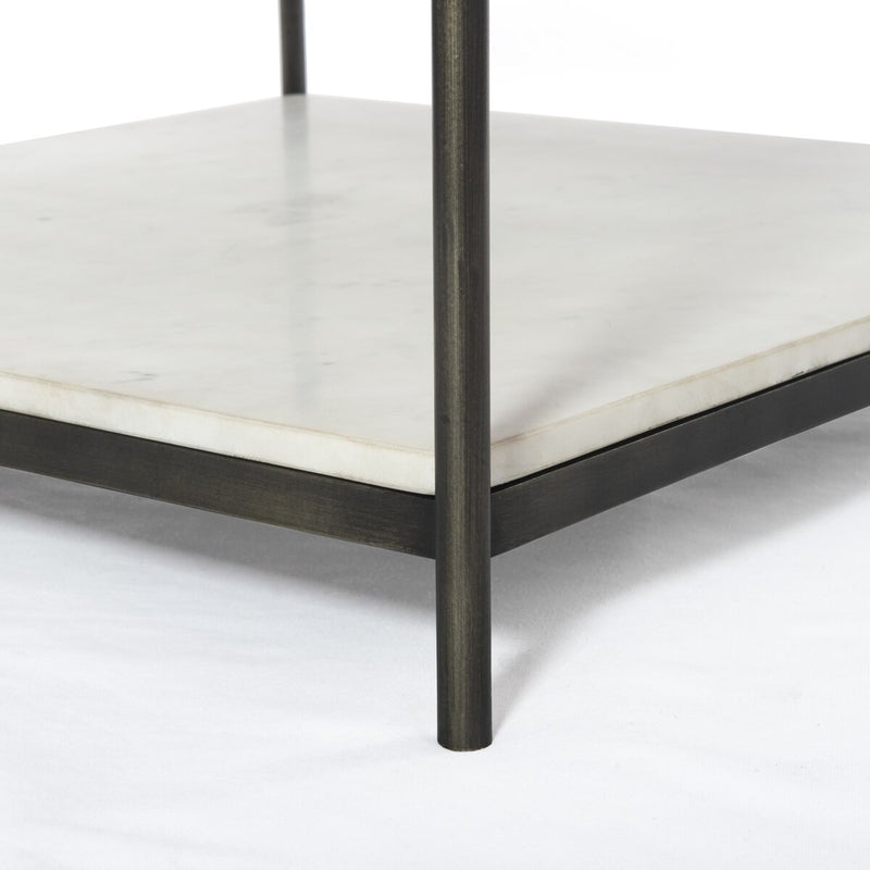 Felix Bunching Table - Polished White Marble