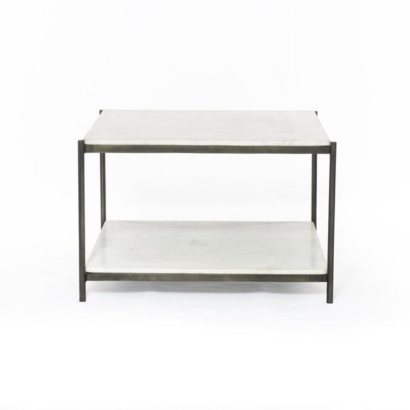 Felix Bunching Table - Polished White Marble