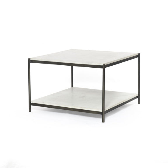 Felix Bunching Table - Polished White Marble