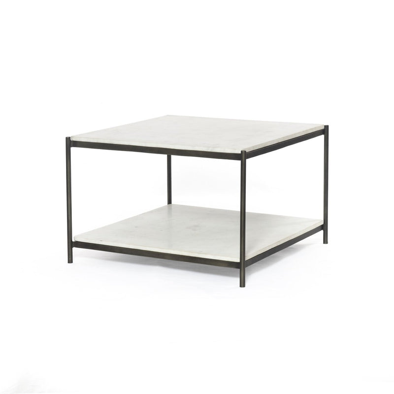 Felix Bunching Table - Polished White Marble
