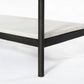 Felix Small Console Table - Hammered Grey