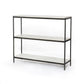 Felix Small Console Table - Hammered Grey