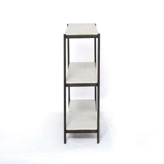 Felix Small Console Table - Hammered Grey