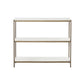 Felix Small Console Table - Antique Brass