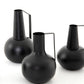 Aleta Vases, Set Of 4 - Matte Black