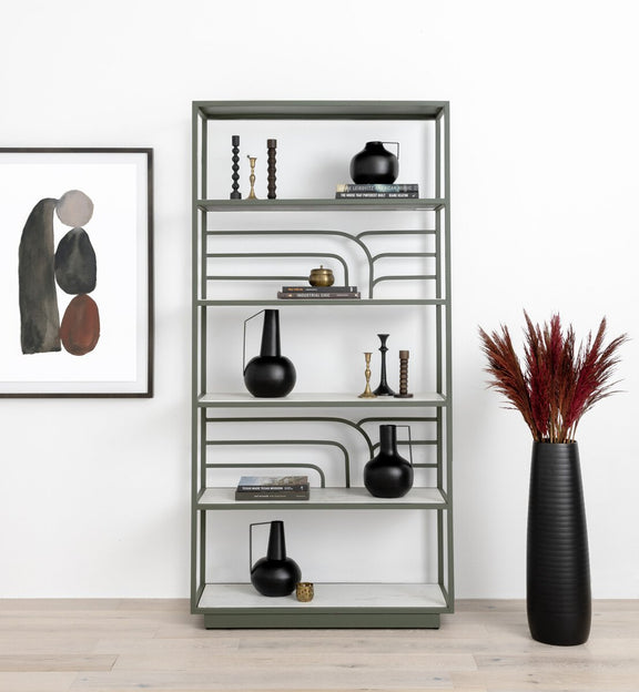 Aleta Vases, Set Of 4 - Matte Black