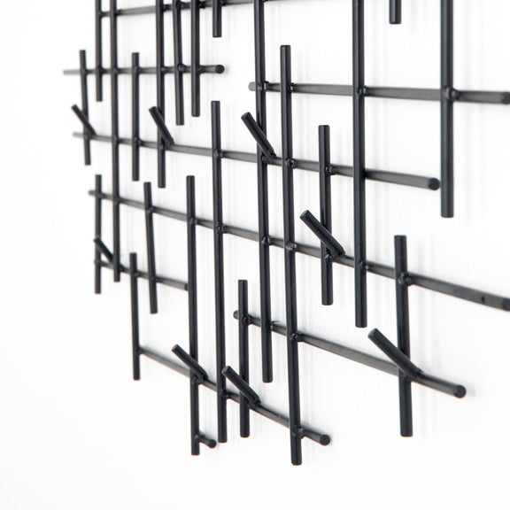 Crossin Coat Rack - Iron Matte Black
