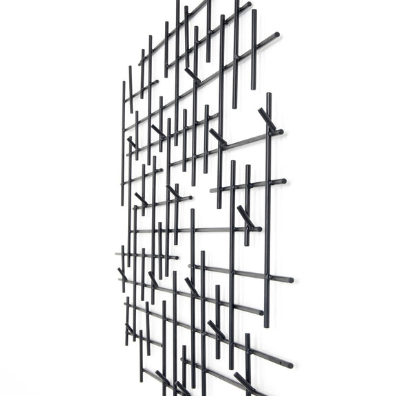 Crossin Coat Rack - Iron Matte Black