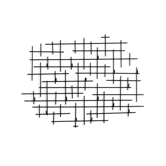 Crossin Coat Rack - Iron Matte Black