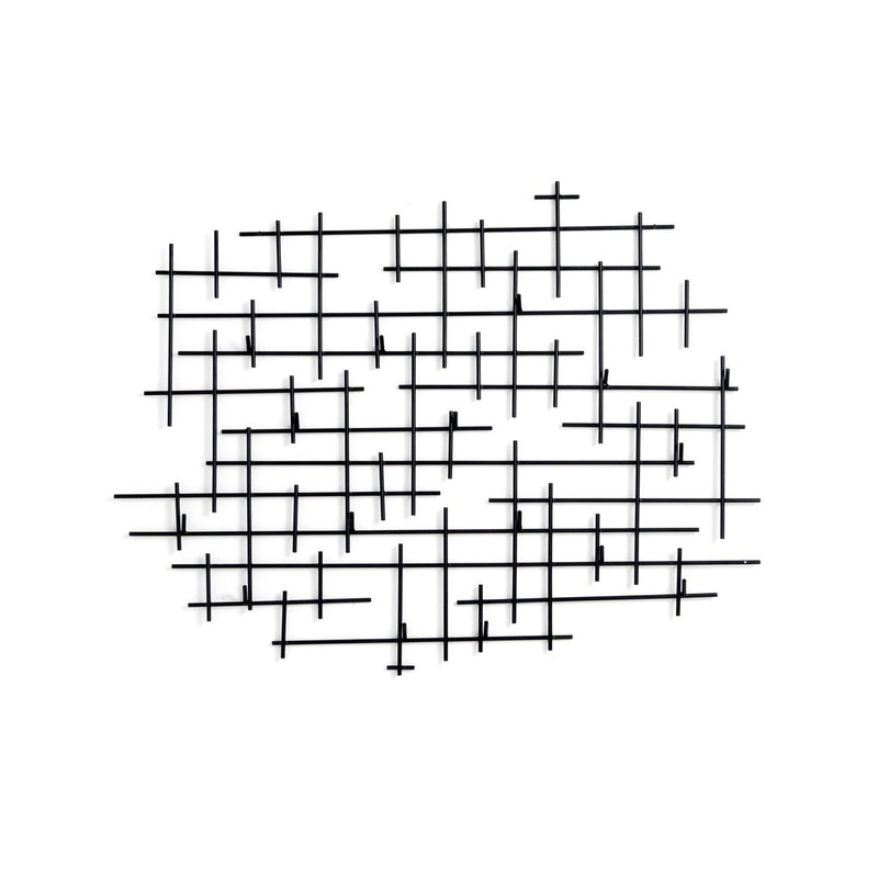 Crossin Coat Rack - Iron Matte Black