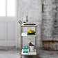Felix Bar Cart - Antique Brass