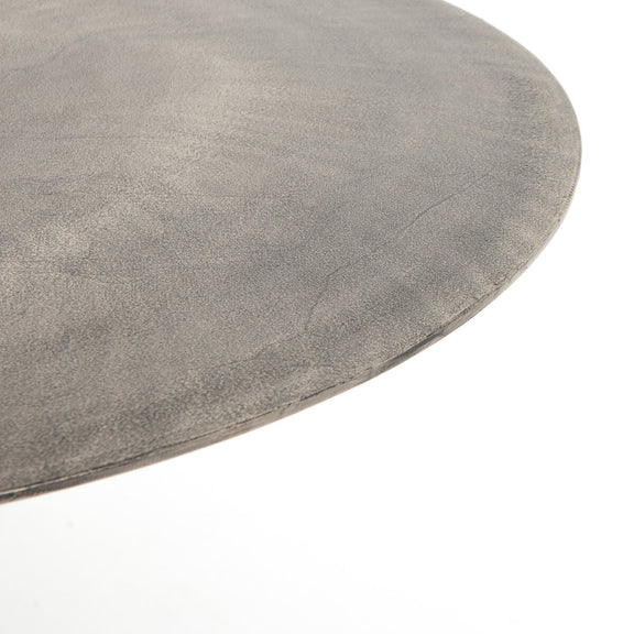 Simone Bistro Table - Raw Antique Nickel