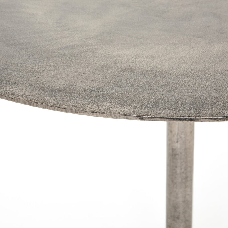 Simone Bistro Table - Raw Antique Nickel