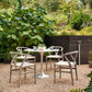 Simone Bistro Table - Raw Antique Nickel