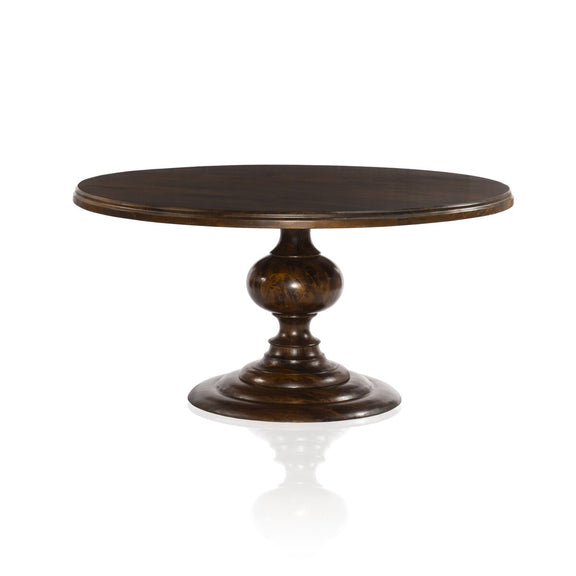 Magnolia Round Dining Table - Dark Oak