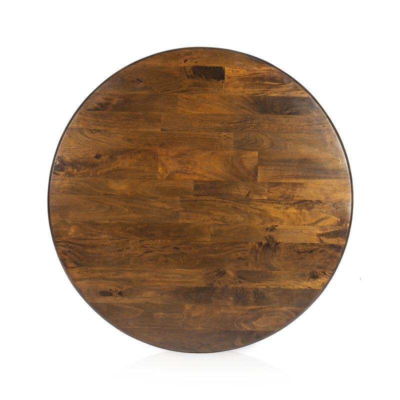 Magnolia Round Dining Table - Dark Oak