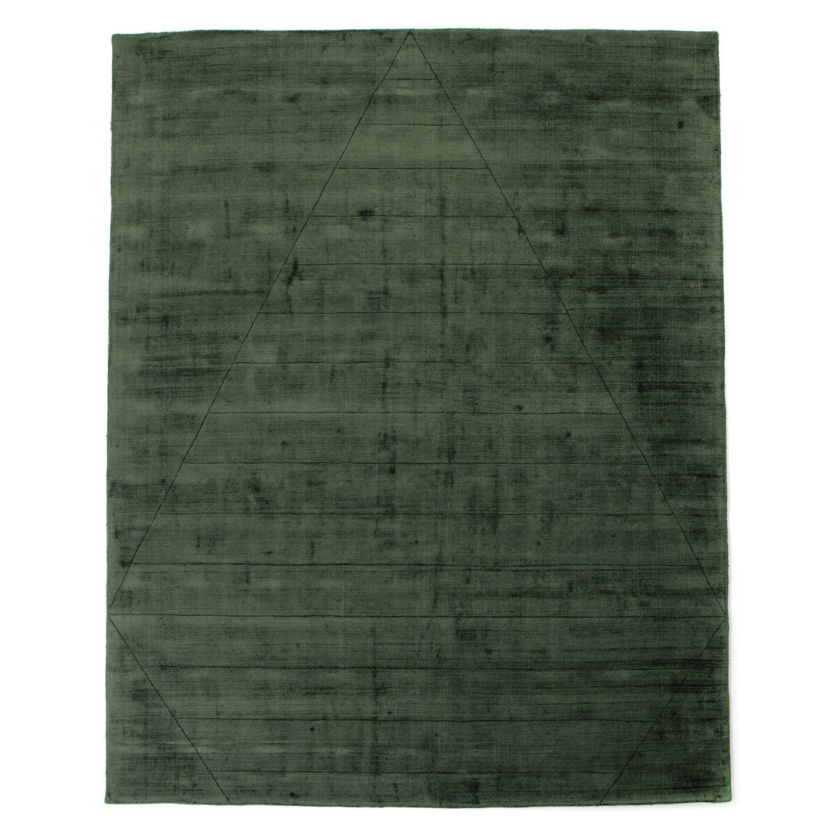 Sadzi Hand Carved Rug - Juniper Green