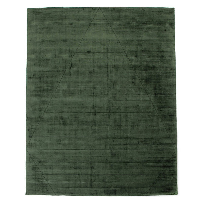 Sadzi Hand Carved Rug - Juniper Green