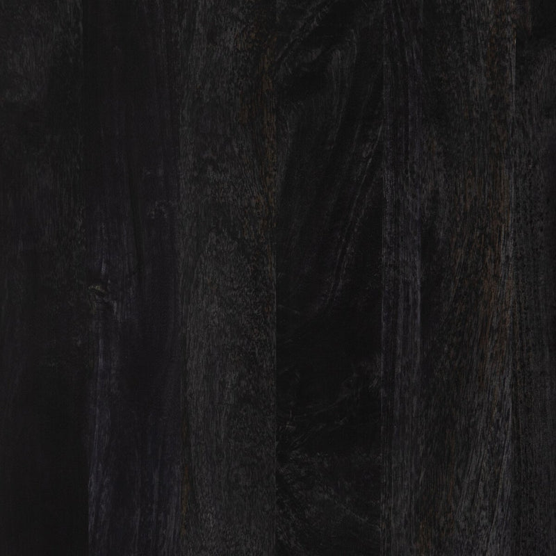 Carmel Sideboard - Black Wash & Natural Cane