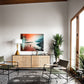 Carmel Sideboard - Black Wash & Natural Cane