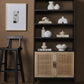 Caprice Bookshelf - Washed Black
