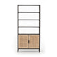 Caprice Bookshelf - Washed Black