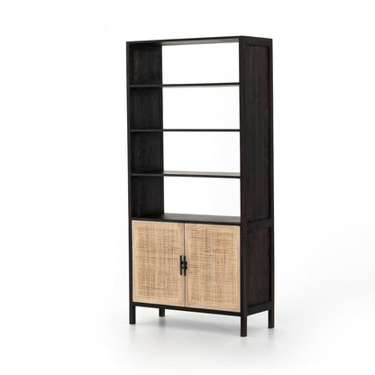 Caprice Bookshelf - Washed Black
