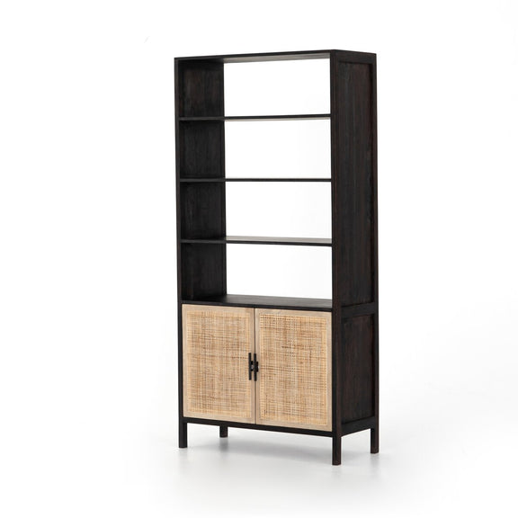 Caprice Bookshelf - Washed Black