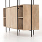 Elena Sideboard and Hutch - Satin Black