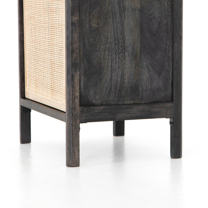 Sydney Nightstand - Black Wash