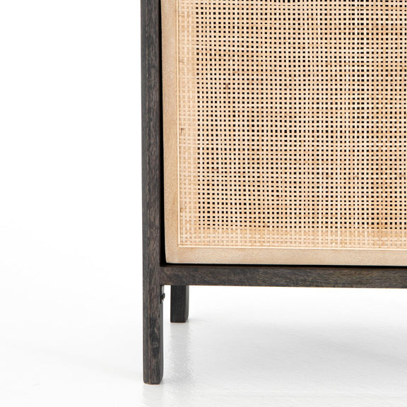 Sydney Nightstand - Black Wash
